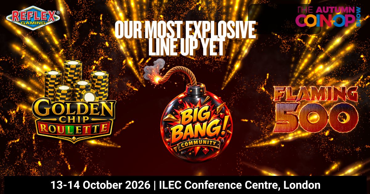 Reflex Gaming to unveil new Big Bang Community concept at ACOS